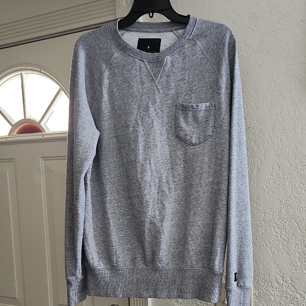 American Tall Wearever 2.0 French Terry Crewneck Sweatshirt - Grey M Minimalist